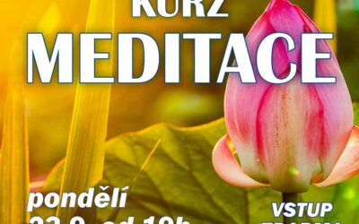 Čtyřtýdenní kurz meditace — Po 23. září, od 19 hod