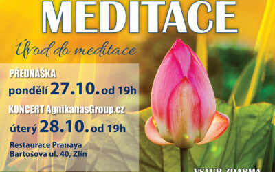 Kurz meditace — Po 27. října, od 19 hod